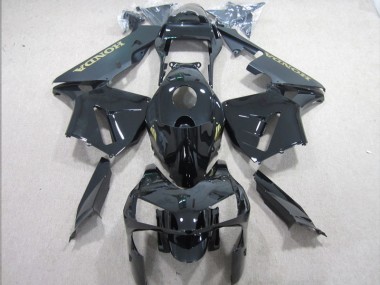 Carrosserie Honda CBR 600 RR 2003-2004 - Noir Or Décalque