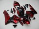 Carrosserie Honda CBR 600 RR 2003-2004 - Rouge Noir Carrosserie Honda CBR 600 RR 2003-2004 - Rouge Noir