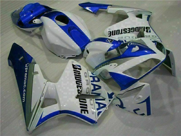 Carrosserie Honda CBR 600 RR 2005-2006 - Blanc Bleu Carrosserie Honda CBR 600 RR 2005-2006 - Blanc Bleu