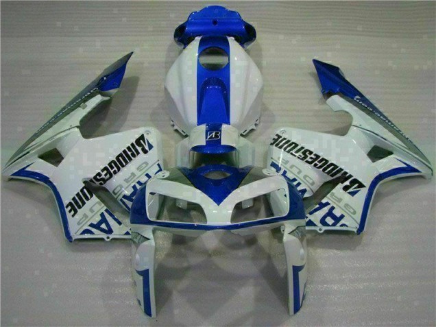 Carrosserie Honda CBR 600 RR 2005-2006 - Blanc Bleu Carrosserie Honda CBR 600 RR 2005-2006 - Blanc Bleu