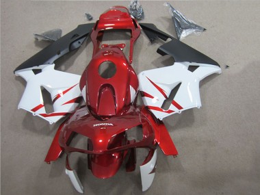 Carrosserie Honda CBR 600 RR 2005-2006 - Rouge Blanc