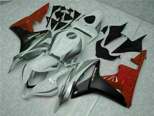Carrosserie Honda CBR 600 RR 2007-2008 - Blanc Noir Rouge Carrosserie Honda CBR 600 RR 2007-2008 - Blanc Noir Rouge