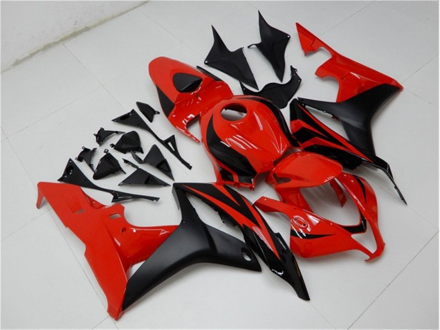 Carrosserie Honda CBR 600 RR 2007-2008 - Noir Rouge Carrosserie Honda CBR 600 RR 2007-2008 - Noir Rouge