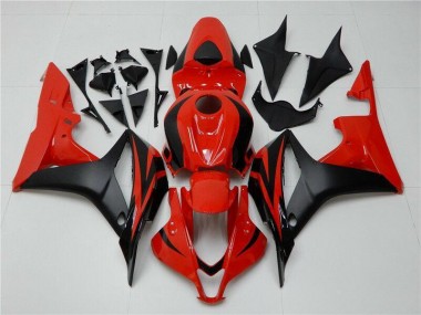 Carrosserie Honda CBR 600 RR 2007-2008 - Noir Rouge