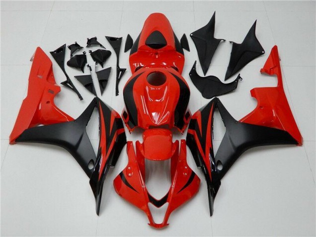 Carrosserie Honda CBR 600 RR 2007-2008 - Noir Rouge Carrosserie Honda CBR 600 RR 2007-2008 - Noir Rouge