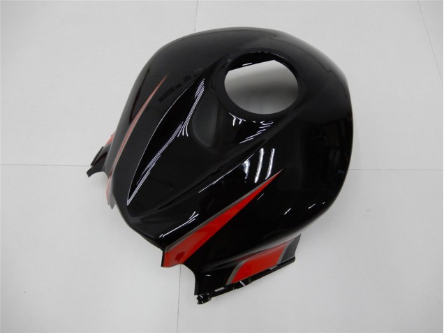 Carrosserie Honda CBR 600 RR 2009-2012 - Rouge Noir Carrosserie Honda CBR 600 RR 2009-2012 - Rouge Noir