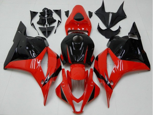 Carrosserie Honda CBR 600 RR 2009-2012 - Rouge Noir Carrosserie Honda CBR 600 RR 2009-2012 - Rouge Noir