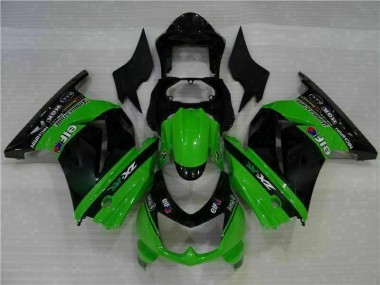 Carrosserie Kawasaki EX250 2008-2012 - Noir Vert