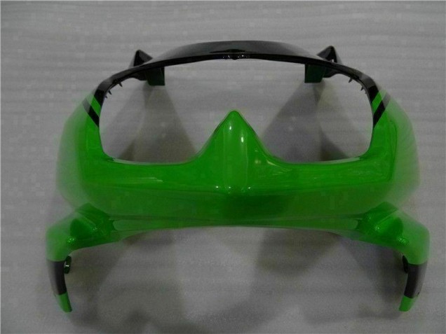 Carrosserie Kawasaki EX250 2008-2012 - Noir Vert Carrosserie Kawasaki EX250 2008-2012 - Noir Vert
