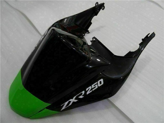 Carrosserie Kawasaki EX250 2008-2012 - Noir Vert Carrosserie Kawasaki EX250 2008-2012 - Noir Vert