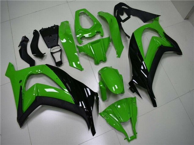 Carrosserie Kawasaki ZX10R 2011-2015 - Vert Noir Carrosserie Kawasaki ZX10R 2011-2015 - Vert Noir