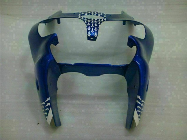 Carrosserie Kawasaki ZX6R 2000-2002 - Bleu Carrosserie Kawasaki ZX6R 2000-2002 - Bleu