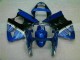 Carrosserie Kawasaki ZX6R 2000-2002 - Bleu Carrosserie Kawasaki ZX6R 2000-2002 - Bleu