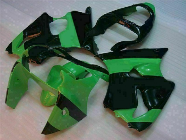 Carrosserie Kawasaki ZX6R 2000-2002 - Vert Noir Carrosserie Kawasaki ZX6R 2000-2002 - Vert Noir