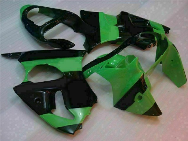 Carrosserie Kawasaki ZX6R 2000-2002 - Vert Noir Carrosserie Kawasaki ZX6R 2000-2002 - Vert Noir
