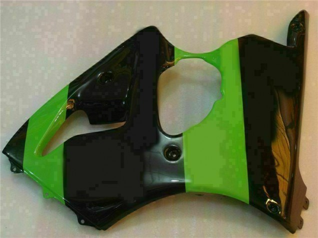 Carrosserie Kawasaki ZX6R 2000-2002 - Vert Noir Carrosserie Kawasaki ZX6R 2000-2002 - Vert Noir
