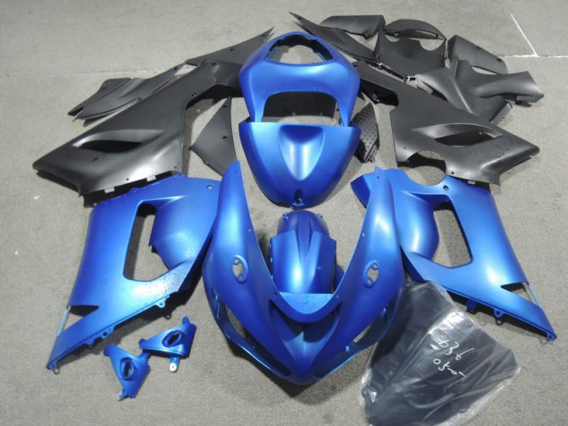 Carrosserie Kawasaki ZX6R 2005-2006 - Bleu Carrosserie Kawasaki ZX6R 2005-2006 - Bleu