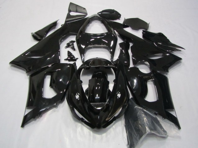 Carrosserie Kawasaki ZX6R 2005-2006 - Noir Carrosserie Kawasaki ZX6R 2005-2006 - Noir