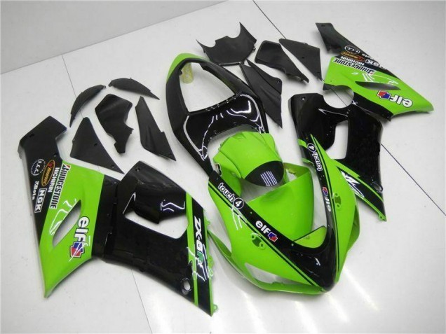 Carrosserie Kawasaki ZX6R 2005-2006 - Vert Carrosserie Kawasaki ZX6R 2005-2006 - Vert