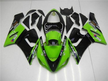 Carrosserie Kawasaki ZX6R 2005-2006 - Vert