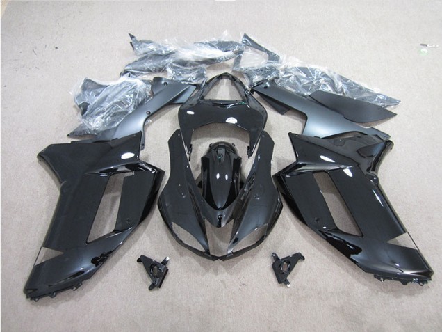 Carrosserie Kawasaki ZX6R 2007-2008 - Noir Carrosserie Kawasaki ZX6R 2007-2008 - Noir
