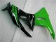 Carrosserie Kawasaki ZX6R 2009-2012 - Noir Vert Carrosserie Kawasaki ZX6R 2009-2012 - Noir Vert