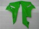 Carrosserie Kawasaki ZX6R 2009-2012 - Noir Vert Carrosserie Kawasaki ZX6R 2009-2012 - Noir Vert