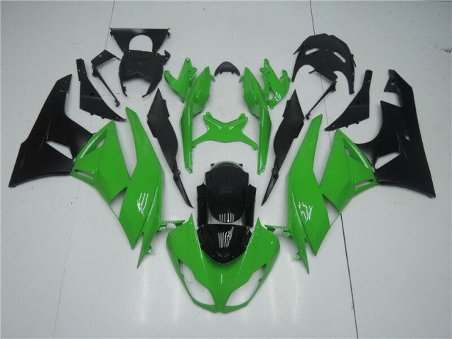 Carrosserie Kawasaki ZX6R 2009-2012 - Vert Noir Carrosserie Kawasaki ZX6R 2009-2012 - Vert Noir