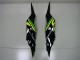 Carrosserie Kawasaki ZX6R 2013-2018 - Vert Noir Carrosserie Kawasaki ZX6R 2013-2018 - Vert Noir