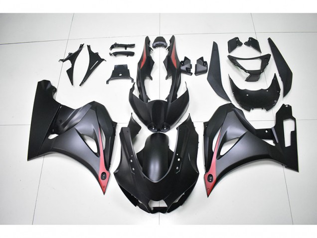 Carrosserie Suzuki GSXR 1000 2017-2023 - Noir Rouge Carrosserie Suzuki GSXR 1000 2017-2023 - Noir Rouge