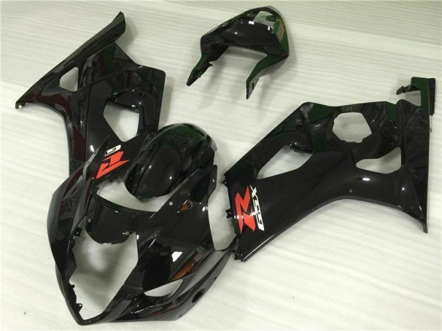 Carrosserie Suzuki GSXR 1000 K3 2003-2004 - Noir Brillant Carrosserie Suzuki GSXR 1000 K3 2003-2004 - Noir Brillant