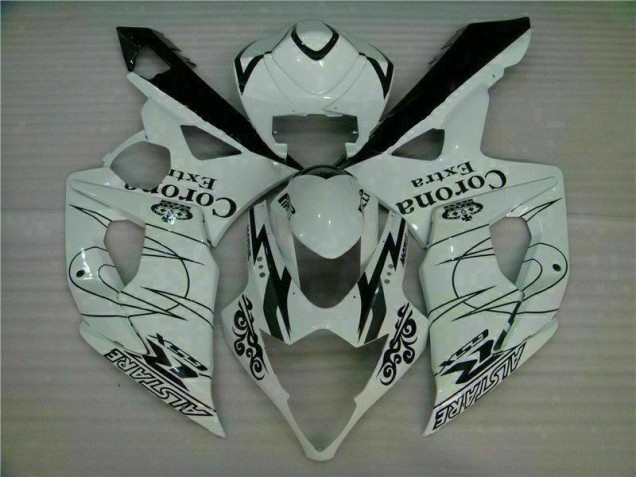 Carrosserie Suzuki GSXR 1000 K5 2005-2006 - Blanc Carrosserie Suzuki GSXR 1000 K5 2005-2006 - Blanc