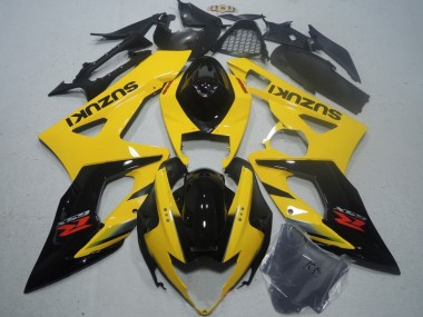 Carrosserie Suzuki GSXR 1000 K5 2005-2006 - Jaune Noir