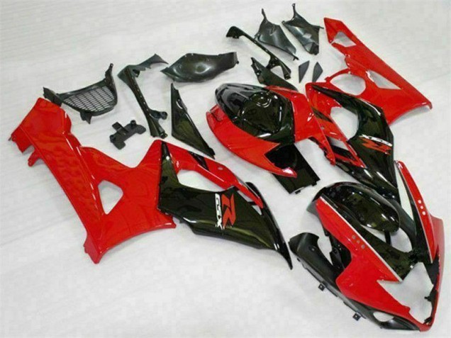 Carrosserie Suzuki GSXR 1000 K5 2005-2006 - Rouge Noir Carrosserie Suzuki GSXR 1000 K5 2005-2006 - Rouge Noir
