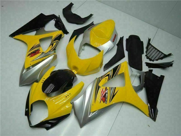 Carrosserie Suzuki GSXR 1000 K7 2007-2008 - Jaune Carrosserie Suzuki GSXR 1000 K7 2007-2008 - Jaune