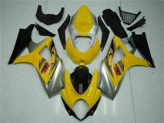 Carrosserie Suzuki GSXR 1000 K7 2007-2008 - Jaune Carrosserie Suzuki GSXR 1000 K7 2007-2008 - Jaune