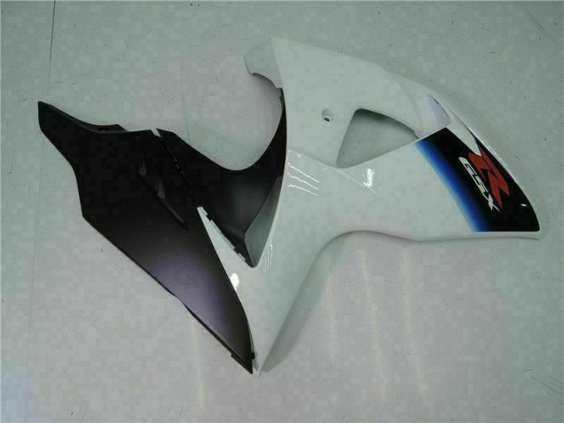 Carrosserie Suzuki GSXR 1000 K9 2009-2016 - Blanc Noir