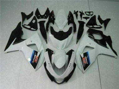 Carrosserie Suzuki GSXR 1000 K9 2009-2016 - Blanc Noir