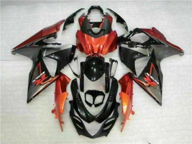 Carrosserie Suzuki GSXR 1000 K9 2009-2016 - Brun Noir