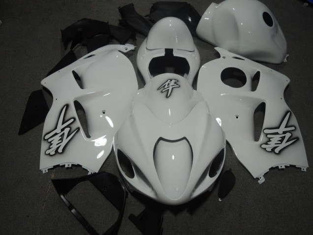 Carrosserie Suzuki GSXR 1300 Hayabusa 1996-2007 - Blanc Carrosserie Suzuki GSXR 1300 Hayabusa 1996-2007 - Blanc