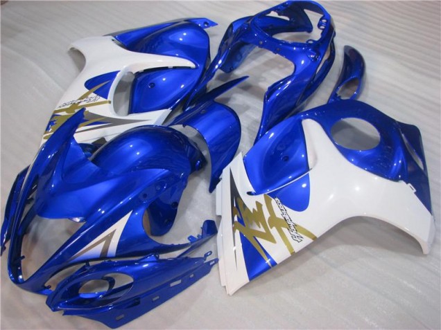 Carrosserie Suzuki GSXR 1300 Hayabusa 2008-2019 - Bleu Blanc Carrosserie Suzuki GSXR 1300 Hayabusa 2008-2019 - Bleu Blanc
