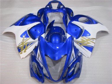 Carrosserie Suzuki GSXR 1300 Hayabusa 2008-2019 - Bleu Blanc