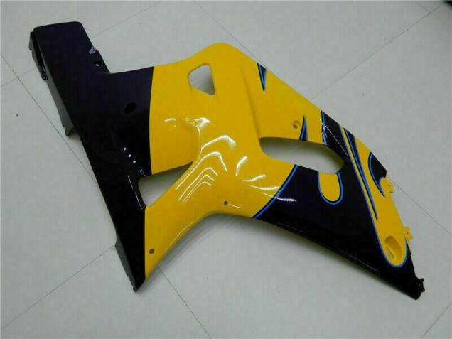 Carrosserie Suzuki GSXR 600 / 750 K1 K2 K3 2001-2003 - Jaune