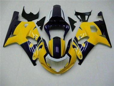 Carrosserie Suzuki GSXR 600 / 750 K1 K2 K3 2001-2003 - Jaune
