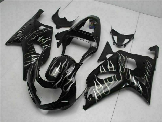 Carrosserie Suzuki GSXR 600 / 750 K1 K2 K3 2001-2003 - Noir Carrosserie Suzuki GSXR 600 / 750 K1 K2 K3 2001-2003 - Noir