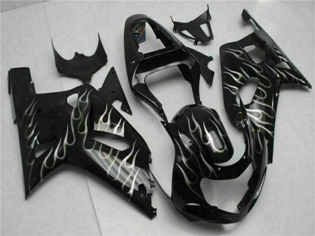 Carrosserie Suzuki GSXR 600 / 750 K1 K2 K3 2001-2003 - Noir Carrosserie Suzuki GSXR 600 / 750 K1 K2 K3 2001-2003 - Noir