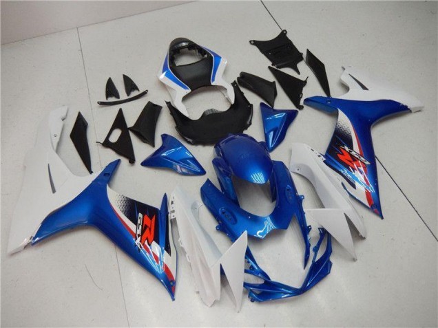Carrosserie Suzuki GSXR 600 / 750 K11 2011-2024 - Bleu Blanc Carrosserie Suzuki GSXR 600 / 750 K11 2011-2024 - Bleu Blanc