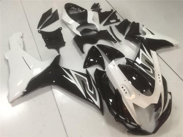 Carrosserie Suzuki GSXR 600 / 750 K11 2011-2024 - Noir Blanc Carrosserie Suzuki GSXR 600 / 750 K11 2011-2024 - Noir Blanc