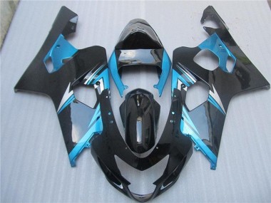 Carrosserie Suzuki GSXR 600 / 750 K4 2004-2005 - Bleu Noir