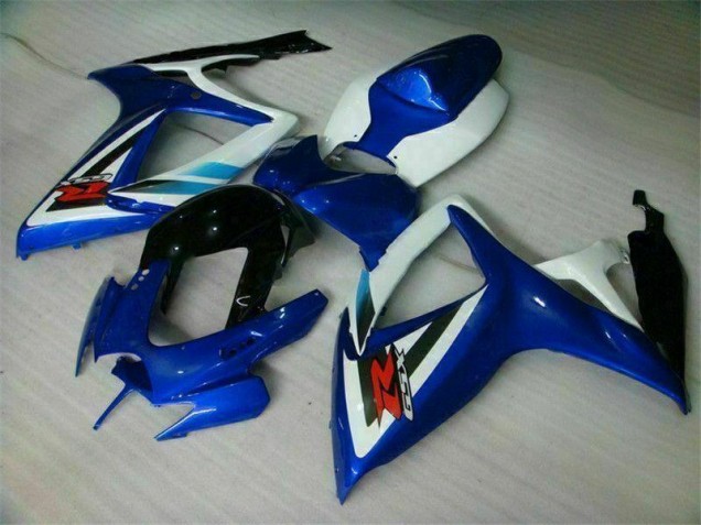 Carrosserie Suzuki GSXR 600 / 750 K6 2006-2007 - Bleu Blanc Carrosserie Suzuki GSXR 600 / 750 K6 2006-2007 - Bleu Blanc